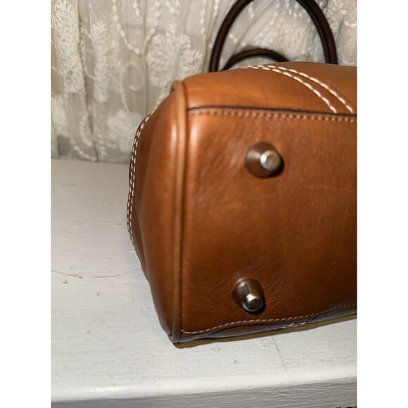 Coach Hampton Medium Tote Handbag in Brown Leather - Picture 12 of 16